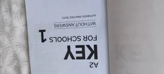 Libro A2 Key for schools