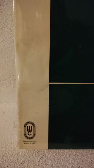 Historia de España, libro precintado.