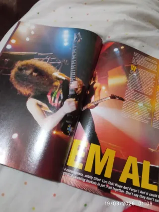 Raw revista UK, Metallica Judas Priest