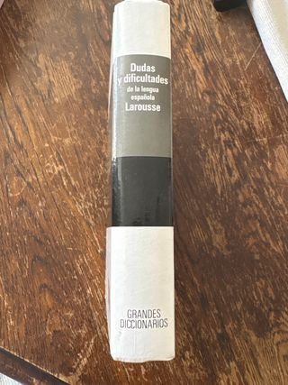 Dudas y dificultades de la lengua española.