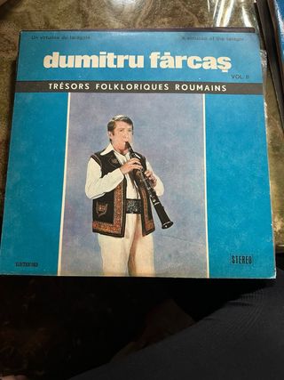 Vinilo Dumitru Farcas folklore rumano taragot