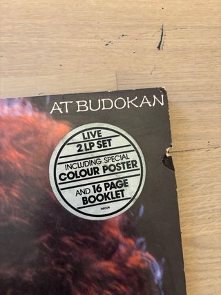 Bob Dylan At Budokan Vinile Live 2LP