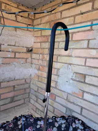 Paraguas Señora Estampado Floral Vintage