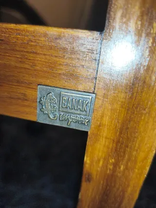 Mesa extensible madera Banak Importa + 3 sillas