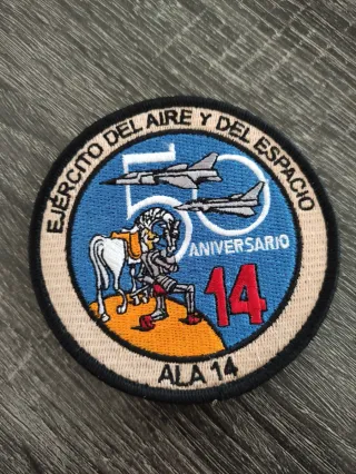 Parches militares bordados Ala 14 Ejército Aire