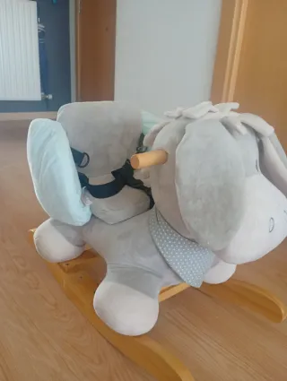 Balancín bebé peluche