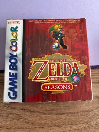 Zelda Oracle of Seasons y Ages GBC