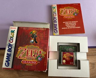 Zelda Oracle of Seasons y Ages GBC