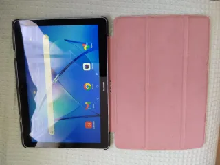 Tablet HUAWEI MediaPad T3 10, funda y cargador