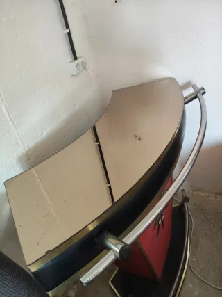 Barra de bar y cóctel vintage