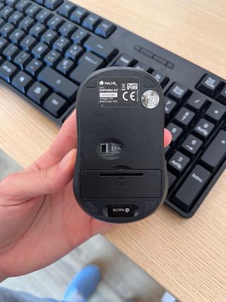 Teclado y Ratón NGS Negro