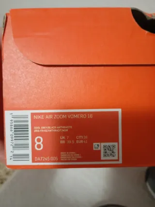 Zapatillas Nike Air Zoom Vomero 16 Gris