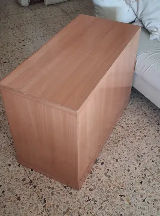 Mueble Cómoda de madera con 3 cajones