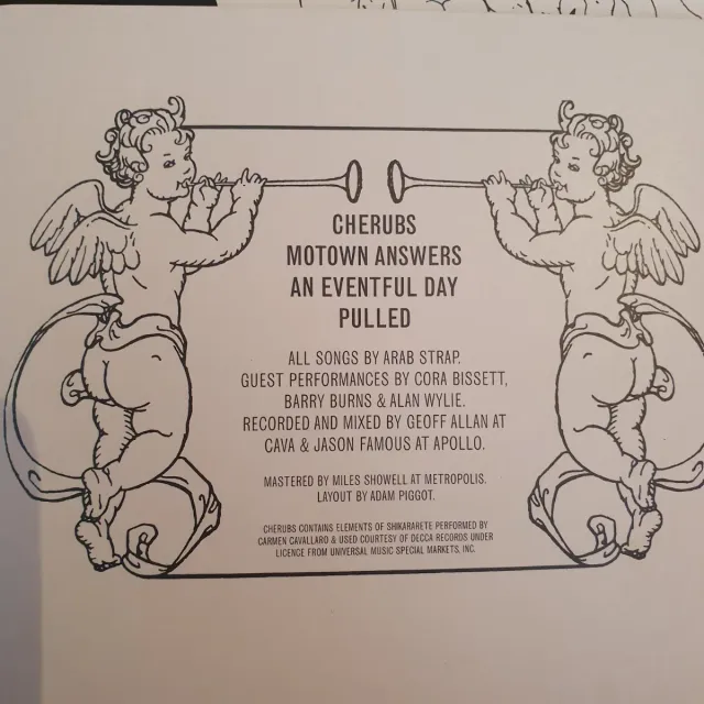 CD Arab Strap - Cherubs e.p.