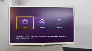 Monitor Samsung TV 24 Azul/Blanco