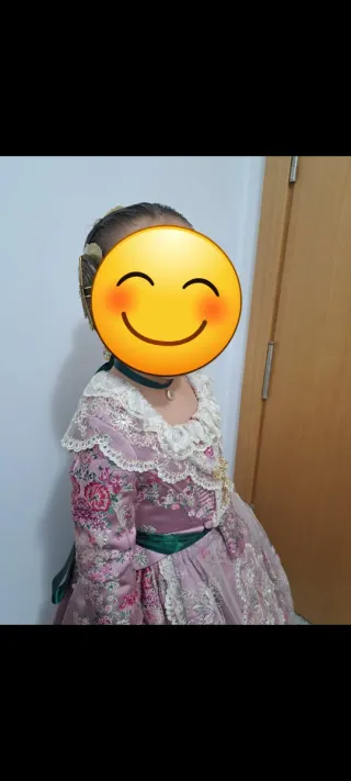Traje de Fallera Niña Serrano y Navalon