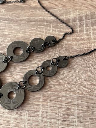 Collar Desigual Círculos Multicolor Está nuevo