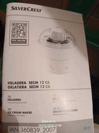 Heladera Silver Crest Eléctrica 1L