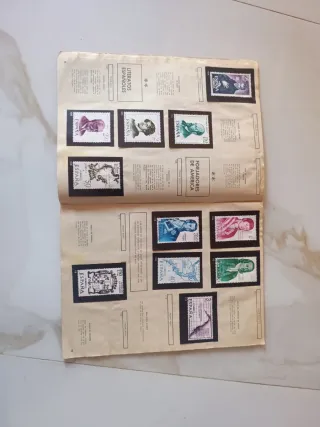 Álbum Cromos El Sello Español