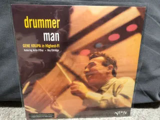 Gene Krupa Drummer Man Vinilo Jazz Verve Records
