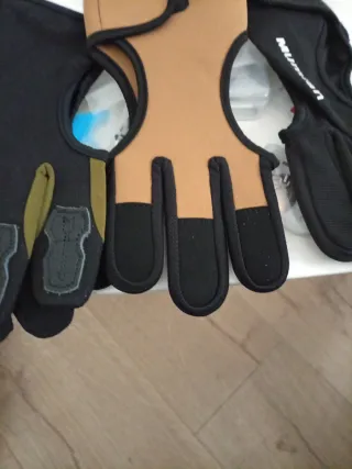 Guantes Tiro con Arco Talla M, L, XL