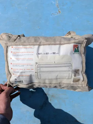 Funda protectora banco exterior 161x61x92cm