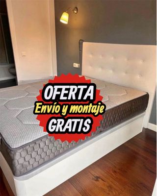 Canape y colchon 150x200 nuevo en oferta