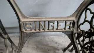 Patas de hierro SINGER para máquina de coser