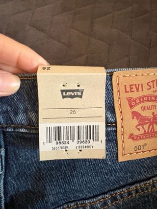 Levi's 501 Shorts Azules