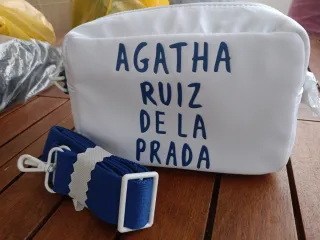 Borsa Agatha Ruiz de la Prada Bianco e Blu