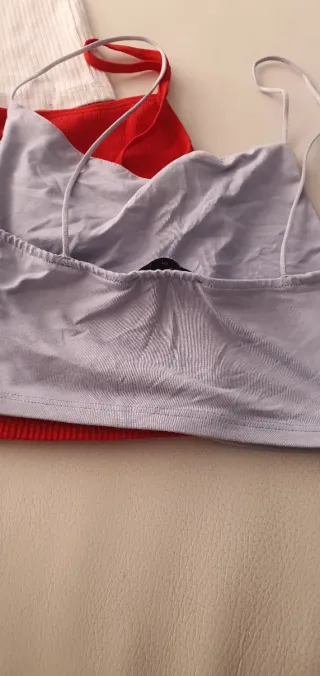 Lote 5 Tops Lycra Talla 12 años-XS