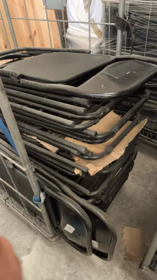 Sillas plegables  lote