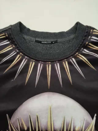 Felpa Hancity con teschio taglia M