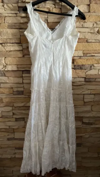 Vestido blanco ibicenco