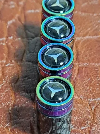 Tapones Válvula Mercedes Arcoíris