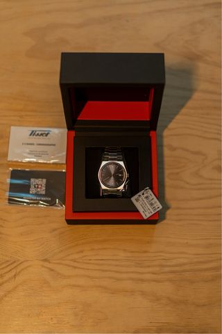Reloj Tissot PRX 40mm Azul/Plata Nuevo
