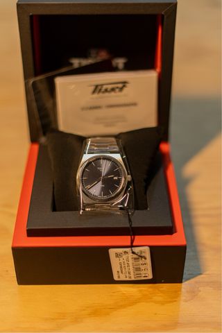 Reloj Tissot PRX 40mm Azul/Plata Nuevo
