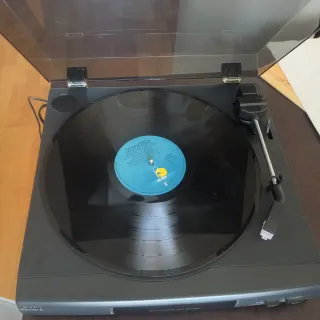 Tocadiscos Sony Negro/Gris