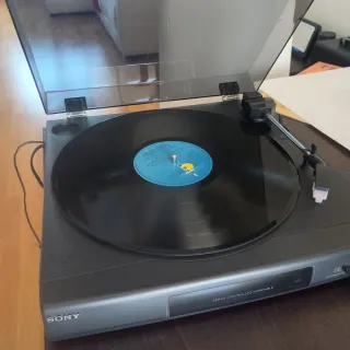 Tocadiscos Sony Negro/Gris