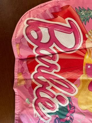 Calza Befana Barbie Rosa Pupazzo Neve Regali