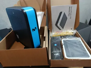 Router y Decodificador Movistar WiFi 7