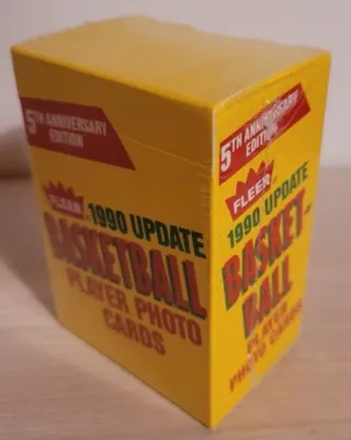Box Fleer 1990 Update Basketball