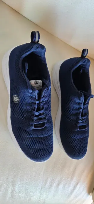 Scarpe da ginnastica Lumberjack blu e bianche
