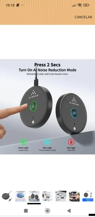 Micrófono USB AIRHUG Conferencia