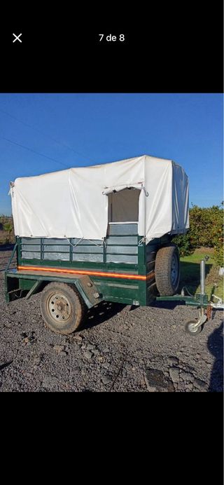 Remolque cerrado con lona,telefono 657847684