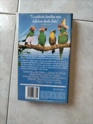 Cinta VHS Paulie El loro bocazas