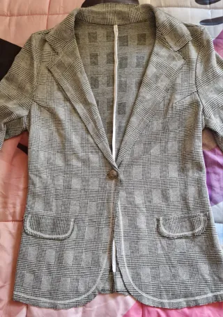 Giacca donna fantasia quadri