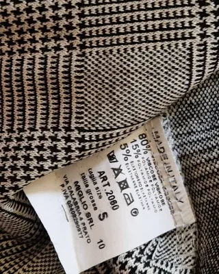 Giacca donna fantasia quadri