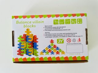 Juego de construcción de madera