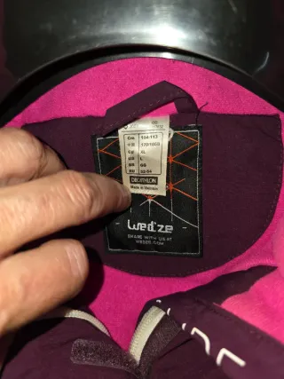 WED'ZE Chaqueta esquí T-XL 42